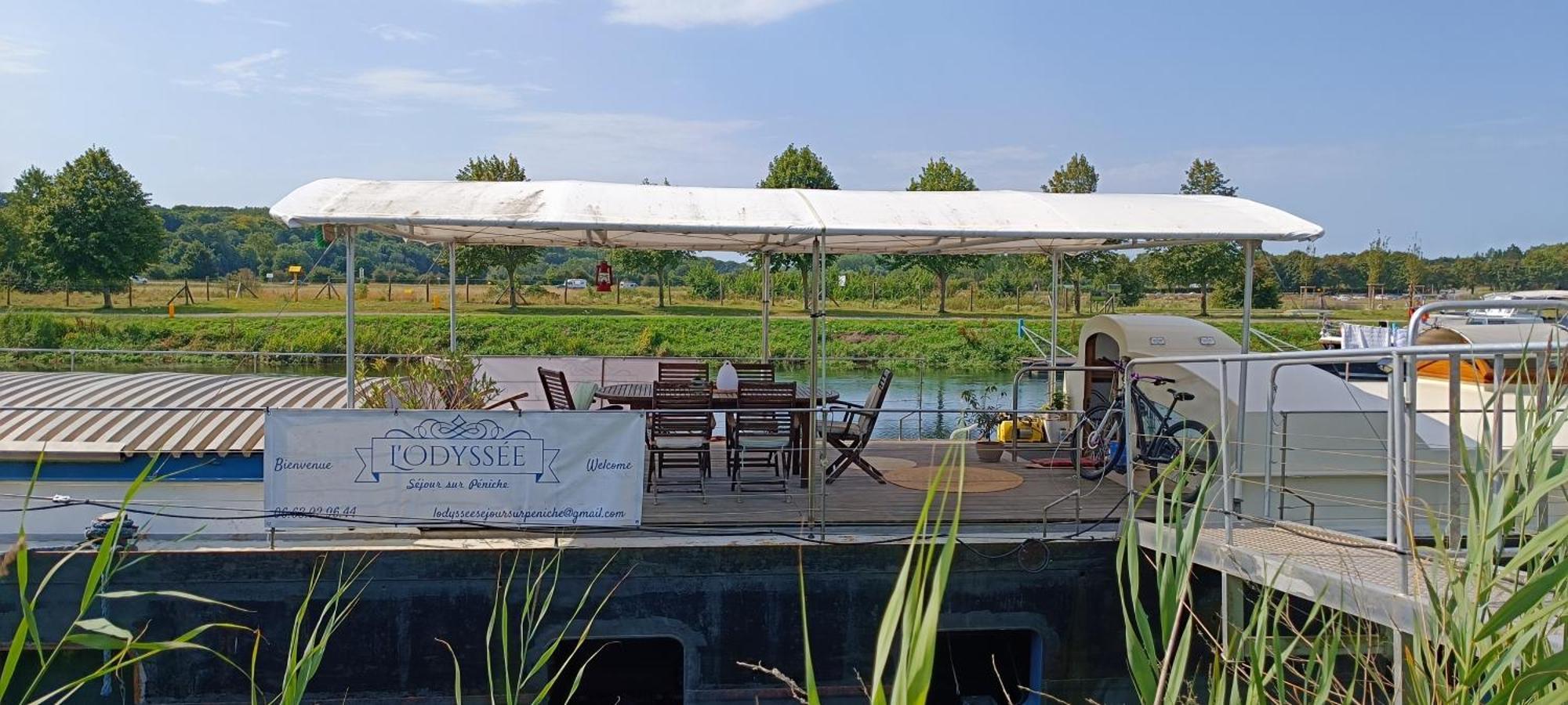 Odyssee Gite Sur Peniche Saint-Valéry-sur-Somme Exteriör bild