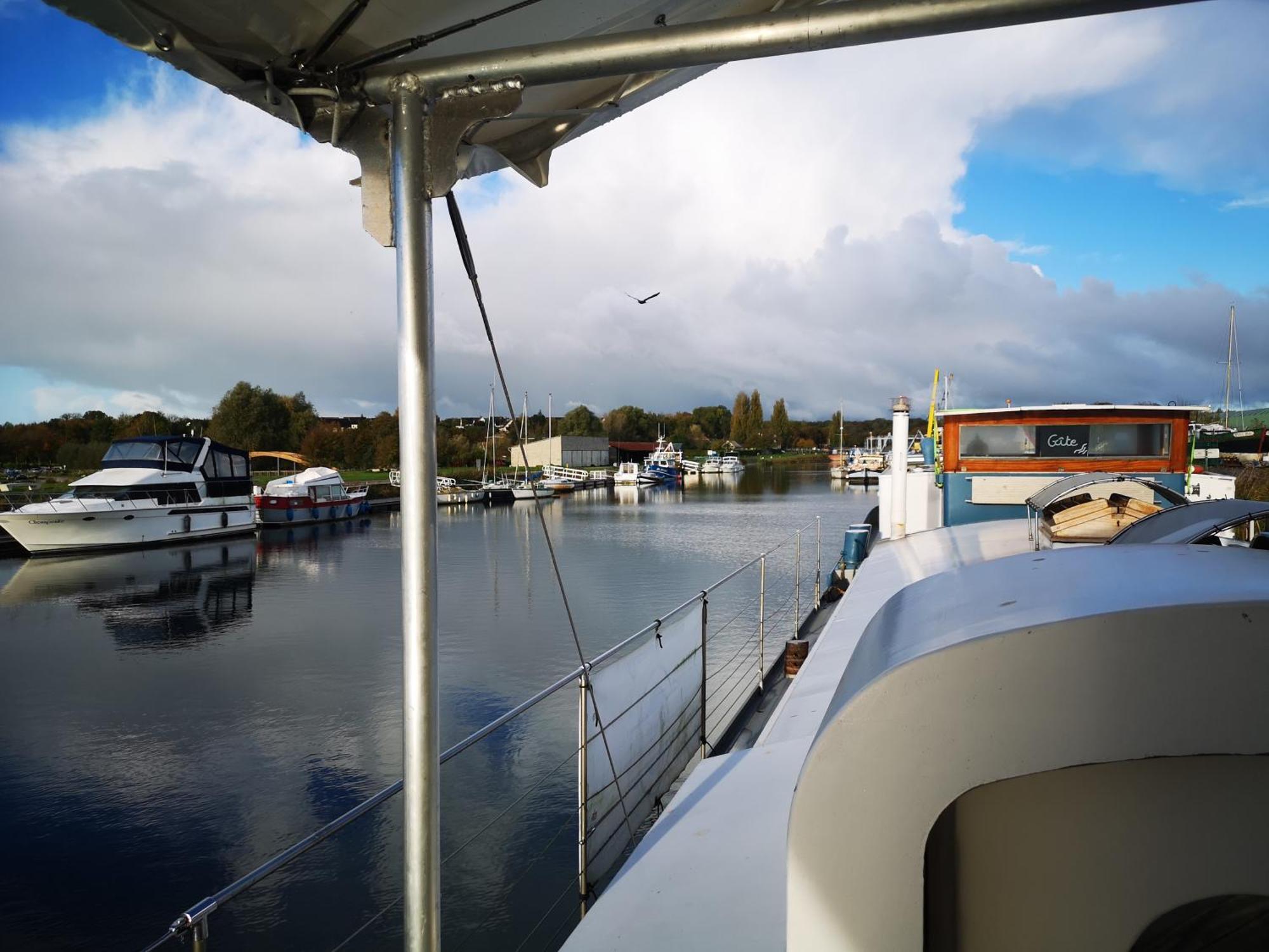 Odyssee Gite Sur Peniche Saint-Valéry-sur-Somme Exteriör bild