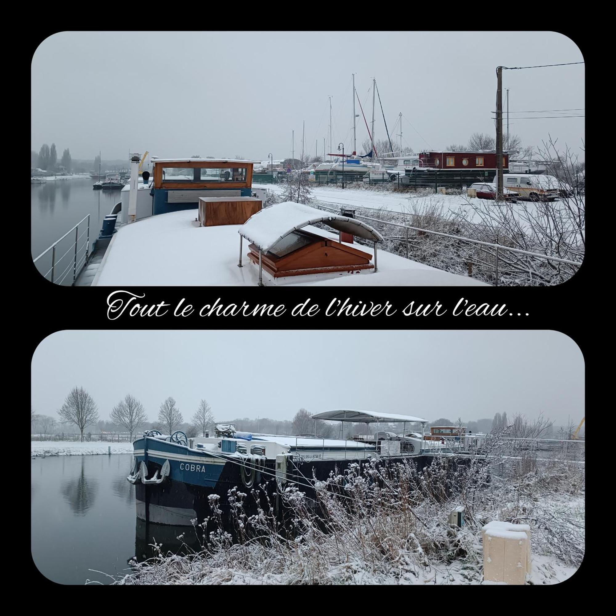 Odyssee Gite Sur Peniche Saint-Valéry-sur-Somme Exteriör bild
